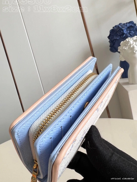 Official oldcobbler LOUIS Lou WALLET-11.5*8.5*2.2cm VUITTON 0713